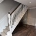 Under Stairs Glass Wine Store Cut to the Rake of the Staircase, Delamere Cheshire Under Stairs Glass Wine Store Cut to the Rake of the Staircase, Delamere Cheshire